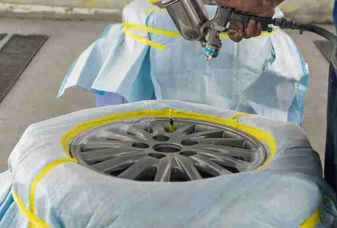 Wheels Spray Paint