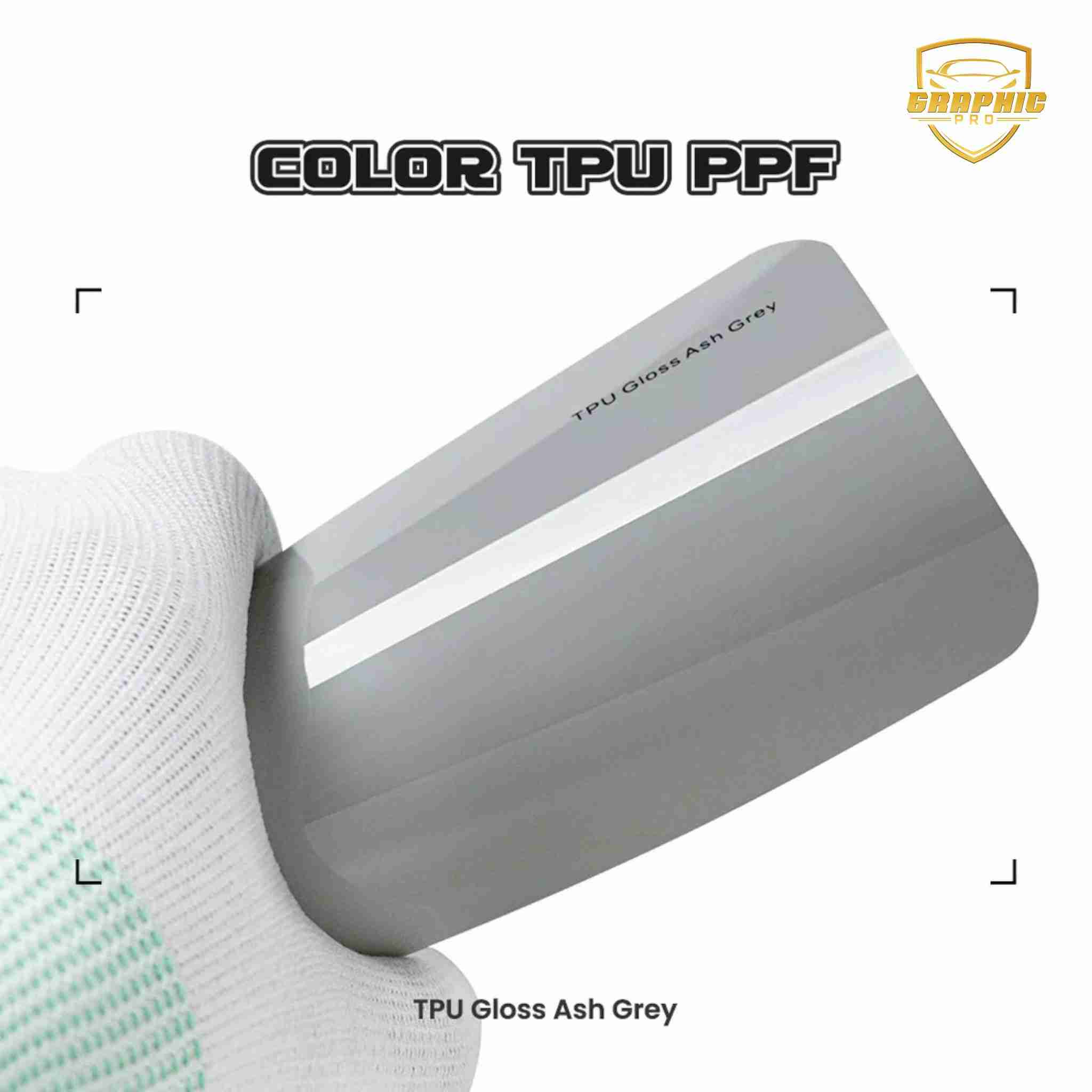 GraphicPro Gloss Ash Grey TPU PPF